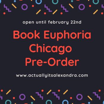 Book Euphoria Chicago Pre-Order